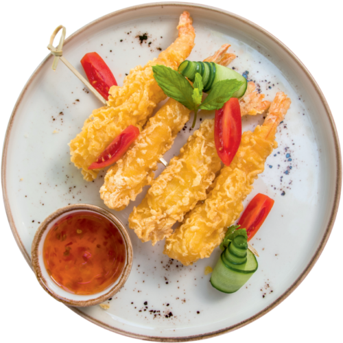 Tempura kozice